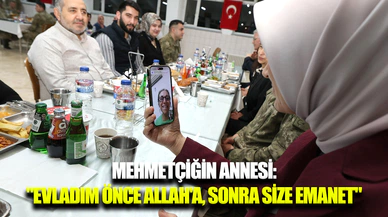 Vali Yiğitbaşı, Mehmetçiklerle ve şehit aileleriyle iftarda buluştu