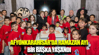 Afyonkarahisar’da Ramazan boyunca unutulmaz etkinlikler düzenlendi