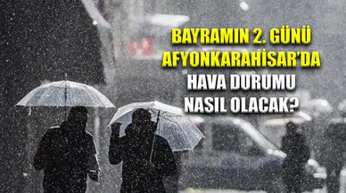 31 Mart 2025 Afyonkarahisar hava durumu