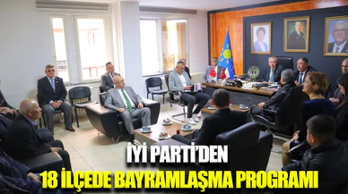 İYİ Parti Afyonkarahisar İl Başkanlığı’nda bayramlaşma coşkusu