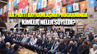 Ak Parti bayramlaşmasında protokol gündemi değerlendirdi