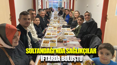Sultandağı’nda tıp bayramı iftarı