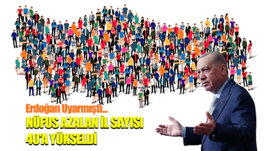 Türkiye'nin nüfus artış hızında tarihi düşüş