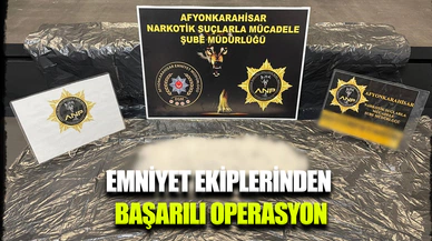 Afyonkarahisar Emniyeti zehir tacirine geçit vermedi