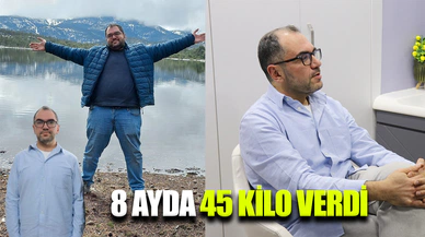 Bel fıtığı ağrılarından kurtulmak için başladı, 8 ayda 45 kilo verdi