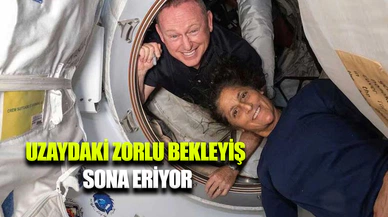 Uzayda 9 ay mahsur kalan NASA Astronotları Dünya'ya dönüyor