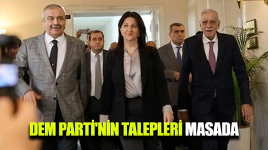 AK Parti ile DEM Parti arasındaki görüşmede neler talep edildi?
