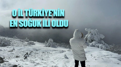 Türkiye’nin en soğuk gecesi: Afyonkarahisar ikinci