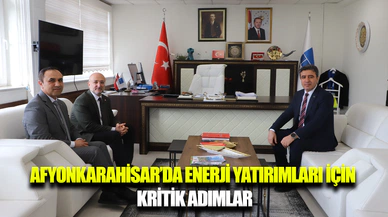 AK Parti’li Şahin’den enerji yatırımları için kritik ziyaret
