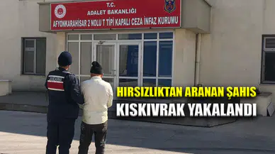 Hırsızlık suçundan aranan şahsı Jandarma yakaladı