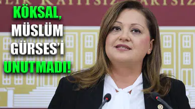 Köksal, Müslüm Gürses'i Unutmadı!