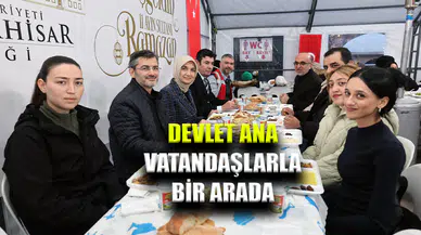 Devlet Ana Vatandaşlarla Bir Araya Geldi