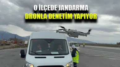 Bolvadin’de dron destekli denetim