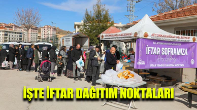 Ramazan’ın bereketi iftar sofralarında buluşuyor