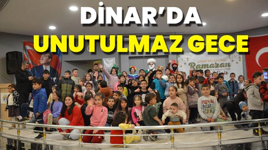 Dinar’da geleneksel etkinliklerle unutulmaz bir gece