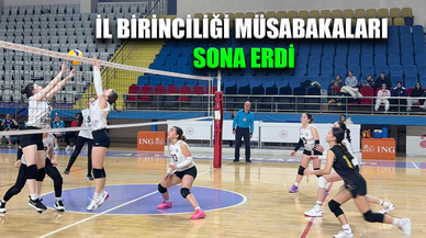 Yıldız Kızlar Voleybol İl Birinciliği Müsabakaları Sona erdi