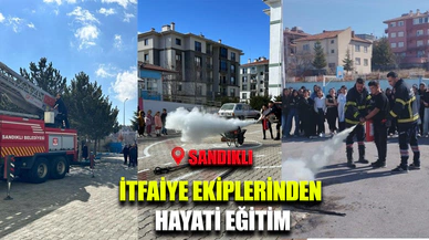 Sandıklı’da Acil Durum Bilgilendirme Etkinliği