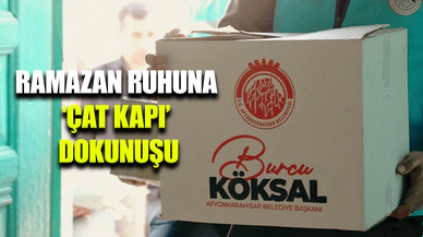 Afyonkarahisar Belediyesi’nden Ramazan’a Özel “Çat Kapı” Projesi