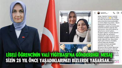 İmam hatipli öğrenciden Kübra Vali'ye 28 Şubat mesajı