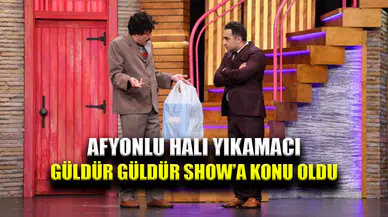 Afyonlu Halı Yıkamacı Güldür Güldür Show'da