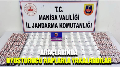 Manisa'da 7.070 sentetik ecza hap ele geçirildi