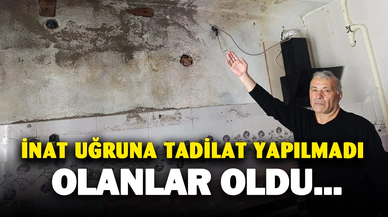 Afyon'da Akıl Almaz Olay! İnat uğruna tadilat yaptırılmadı... Olanlar oldu...