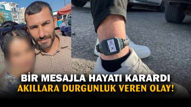 Telefonunu ele geçiren karısı, bir mesajla hayatını kararttı