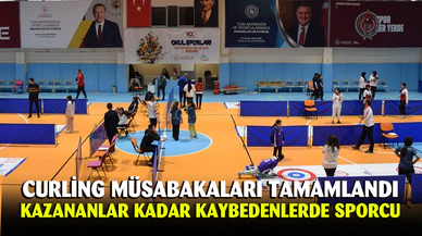 Curling müsabakaları tamamlandı