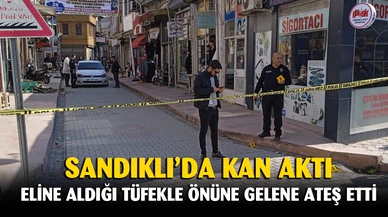Sandıklı'da kan aktı