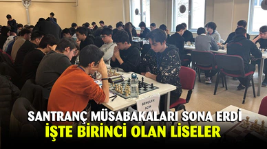 Santranç müsabakaları sona erdi