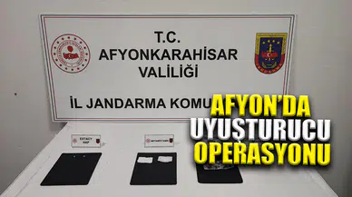 Afyonkarahisar'da Zehir Tacirlerine Operasyon:4 Gözaltı
