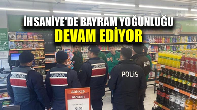 İhsaniye’de bayram sonrası yoğunluk devam ediyor
