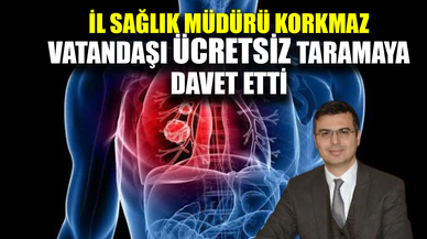 Kanserde erken teşhis hayat kurtarır