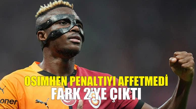 Derbide penaltı: Bir gol daha geldi