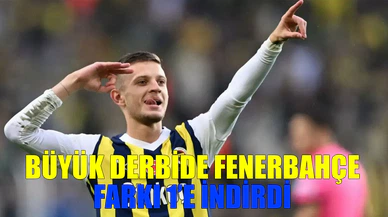 Dev derbinin ilk yarısında 3 gol var