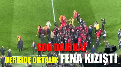 Fenerbahçe-Galatasaray mücadelesinde ortalık karıştı! Olaylı dev derbide 4 kırmızı kart çıktı