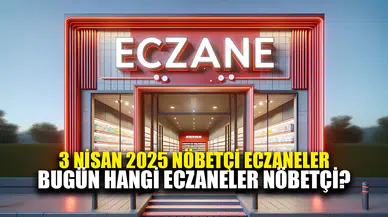 Afyonkarahisar'daki nöbetçi eczaneler 3 Nisan 2025