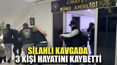 Müzikhol önünde silahlı kavga