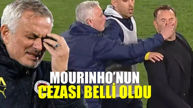 Okan Buruk'un burnunu sıkan Jose Mourinho'yu bekleyen ceza belli oldu