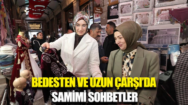 Afyonkarahisar Valisi Kübra Güran Yiğitbaşı esnaf ve vatandaşlarla buluştu