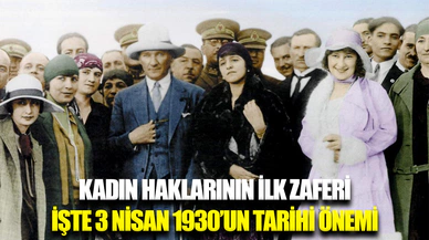 Kadınlara seçme ve seçilme hakkı tanınmasının yıldönümü