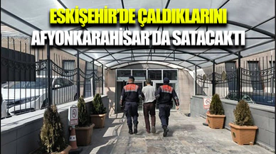 Jandarma, inşaattan hırsızlık yapan şüpheliyi Afyonkarahisar’da yakaladı