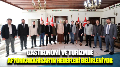 Afyonkarahisar Gastronomi Derneği’nden Vali Yiğitbaşı’na ziyaret