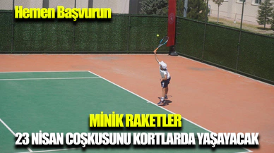 Afyonkarahisar’da 23 Nisan coşkusu tenis turnuvasıyla taçlanıyor