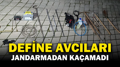 Define avcıları jandarmadan kaçamadı