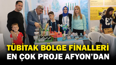 TÜBİTAK Bölge Finalleri Afyon'da