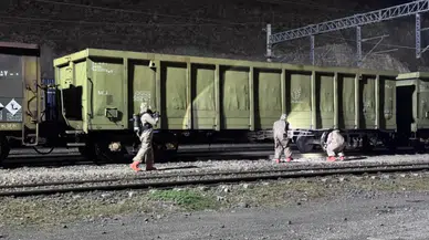 Kayseri’de yük treninde kimyasal sızıntı alarmı! Vagon karantinaya alındı