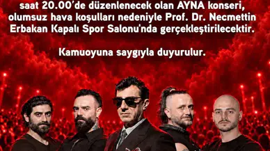 Ayna Konseri Afyon’da Nerede Yapılacak? İşte Yeni Adresi