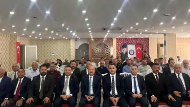 Milletvekili Taytak ve İl Başkanı Kahveci, Türk İmar-Sen’in genel kuruluna katıldı