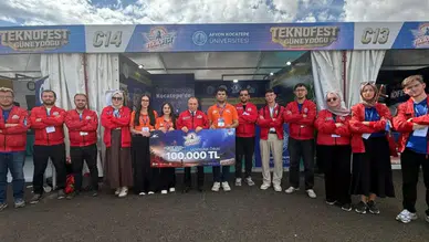 AKÜ’den TEKNOFEST’te çifte başarı: İki takım Türkiye üçüncüsü oldu